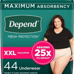 Depend Fresh Protection Adult Incontinence